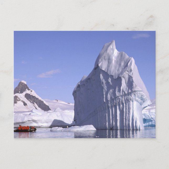 Postal Antártida, Península Antártica. Zodiak y (Anverso)