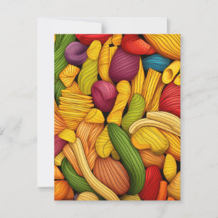 Postal Antecedentes artísticos de la pasta