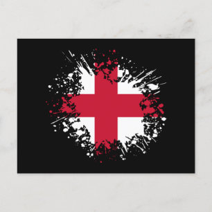 Postal Antecedentes de Inglaterra, Bandera de Inglaterra,