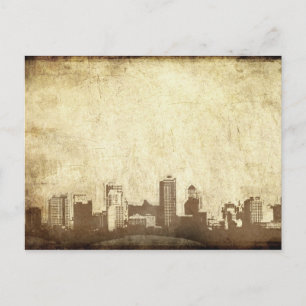 Postal Antecedentes de la ciudad de Grungy