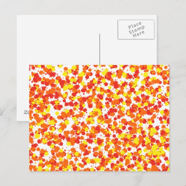 Postal Antecedentes de tinta bloqueada por Shirley Taylor (Anverso / Reverso)