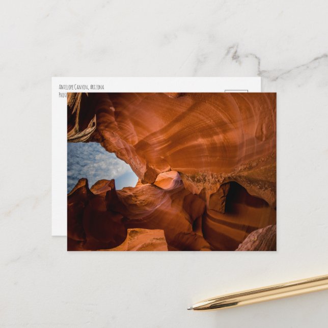 Postal Antelope Canyon Arizona (Anverso/Reverso In Situ)