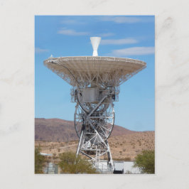 Postal Antena de Dish Espacial Profunda Apolo