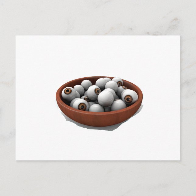 Postal anteojos de halloween (Anverso)