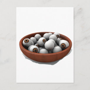 Postal anteojos de halloween