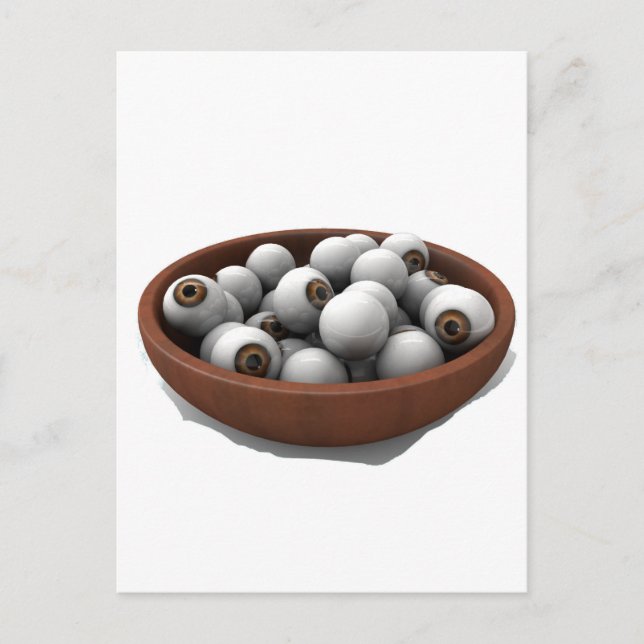 Postal anteojos de halloween (Anverso)