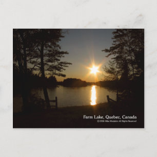 Postal Antes del atardecer