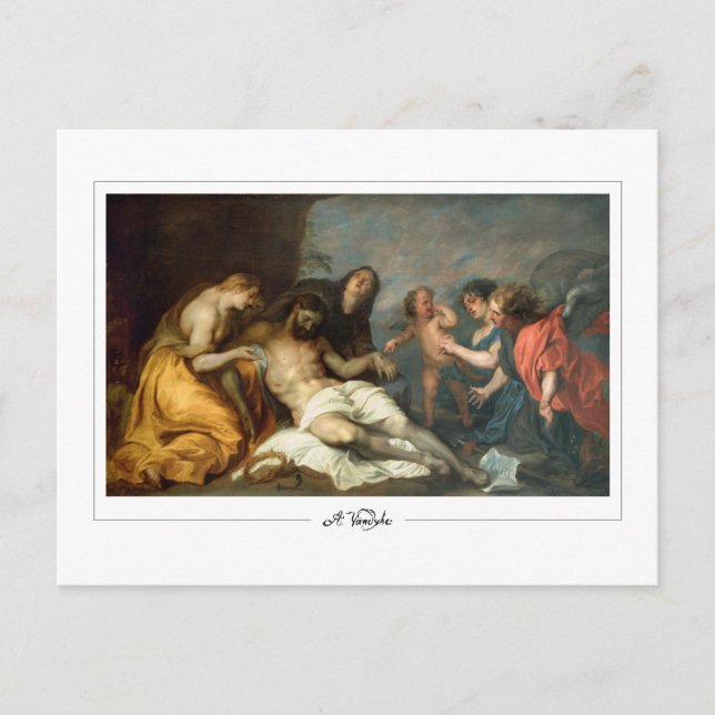 Postal Anthony van Dyck #11 - Postcard Bella Artes (Anverso)