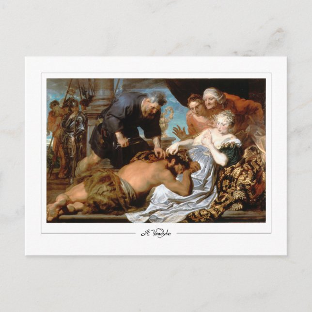 Postal Anthony van Dyck #21 - Postcard Bella Artes (Anverso)