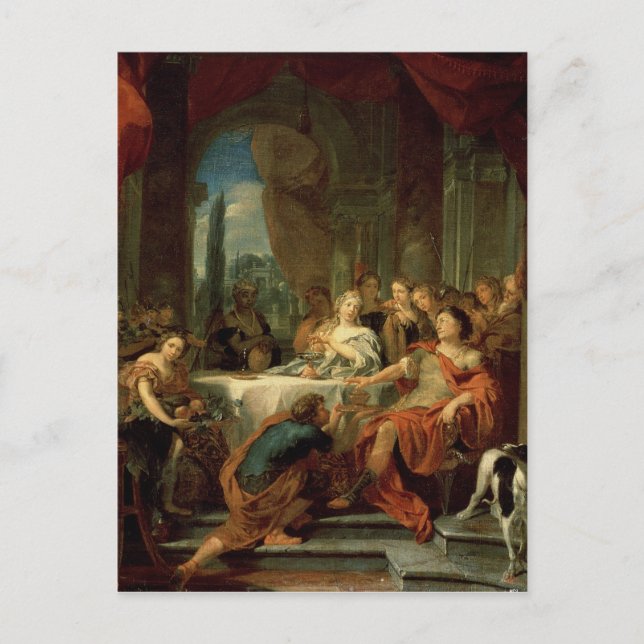 Postal Anthony y Cleopatra (Anverso)