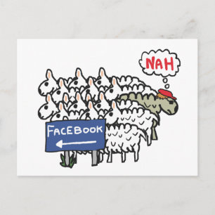 Postal Anti Facebook