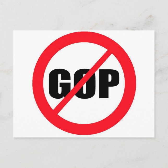 Postal Anti-GOP (Anverso)