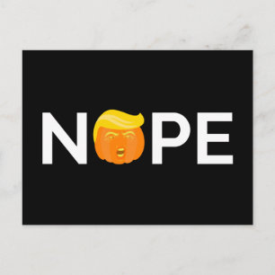Postal Anti-Trump - Nope Halloween Edition I