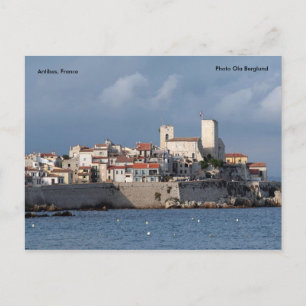 Postal Antibes, Francia, foto de Ola Berglund