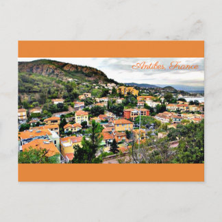 Postal Antibes postales, Francia
