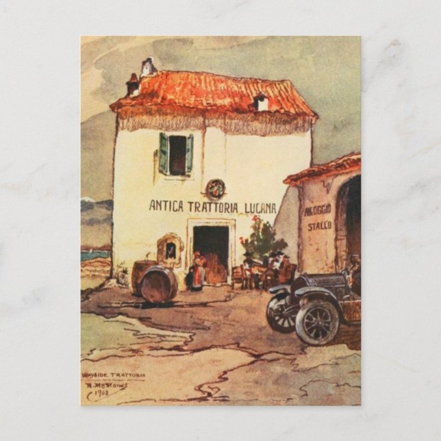 Postal Antica Trattoria Lucana - A Wayside Trattoria (Anverso)