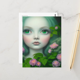Postal Antidote Ivy Green Eyed Chica