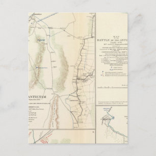 Postal Antietam, Suffolk, Gettysburg