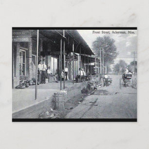 Postal antigua - Ackerman, Mississippi