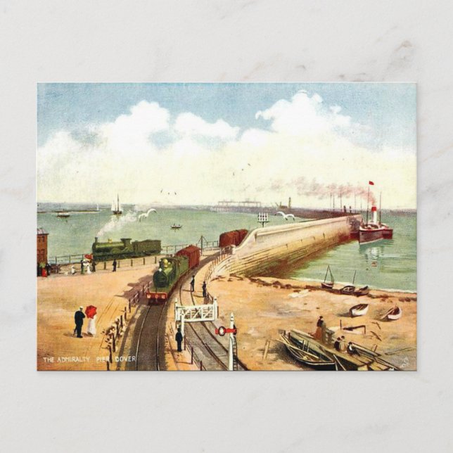 Postal antigua - Admiralty Pier, Dover, Kent (Anverso)