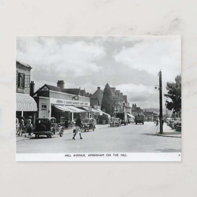 Postal antigua - Amersham, Buckinghamshire (Anverso)
