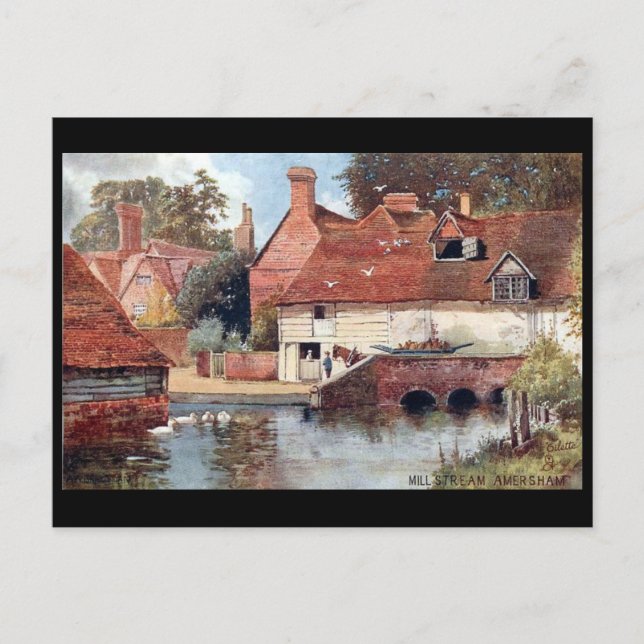 Postal antigua - Amersham, Buckinghamshire (Anverso)