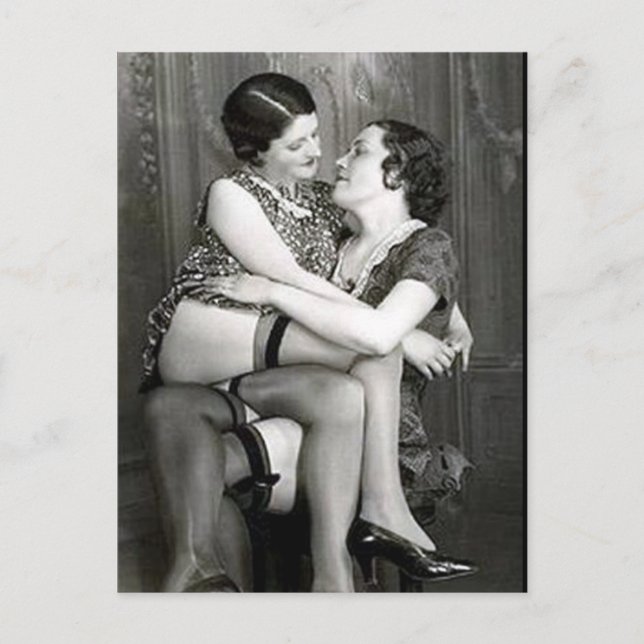 Postal antigua - Amigos (Anverso)