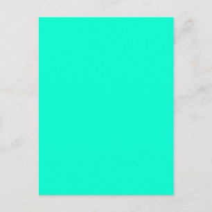 Postal Antigua Aqua Aquamarine Blue Green Tropical
