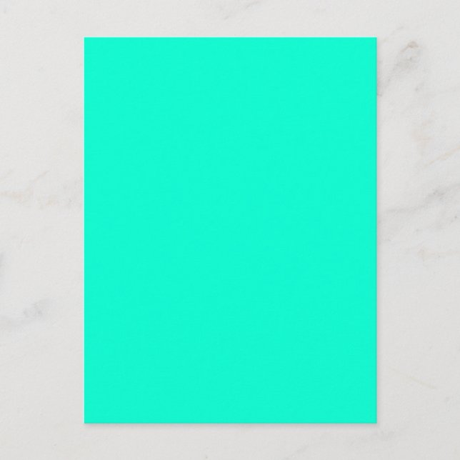 Postal Antigua Aqua Aquamarine Blue Green Tropical (Anverso)