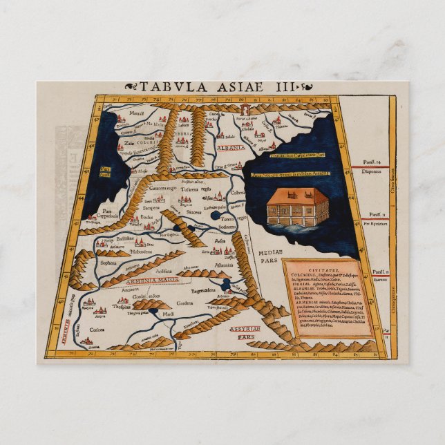 Postal Antigua Armenia (Anverso)