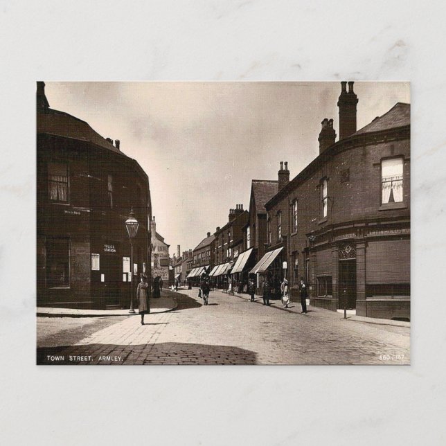 Postal antigua - Armley, Leeds, Yorkshire (Anverso)