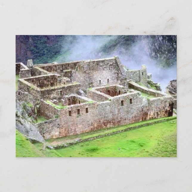 Postal Antigua arquitectura (Anverso)