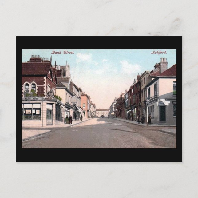 Postal antigua - Ashford, Kent (Anverso)