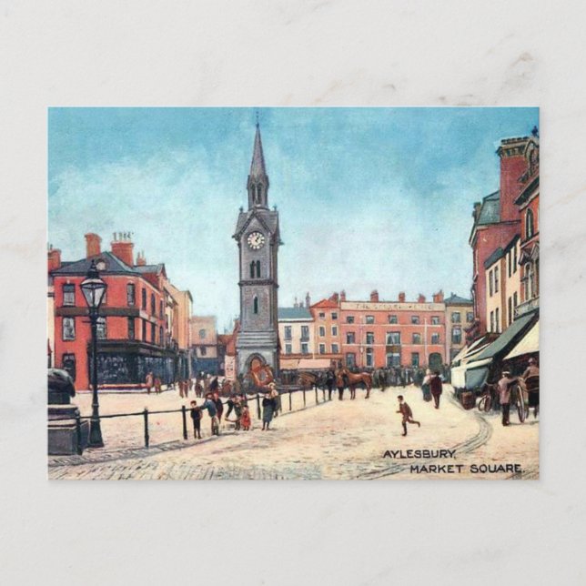 Postal antigua - Aylesbury, Buckinghamshire (Anverso)
