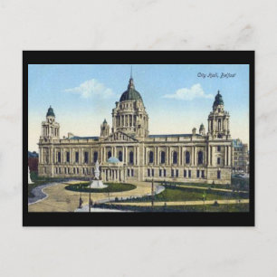 Postal antigua - Ayuntamiento, Belfast