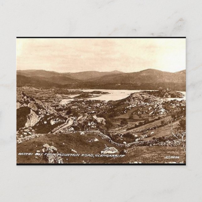 Postal antigua - Bantry Bay, Co Cork, Irlanda (Anverso)
