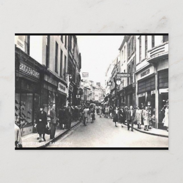 Postal antigua - Barnstaple, Devon (Anverso)