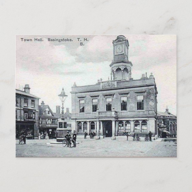 Postal antigua - Basingstoke, Hampshire (Anverso)