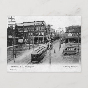 Postal antigua - Belleville, Illinois, Estados Uni
