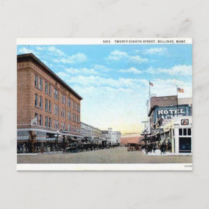 Postal antigua - Billings, Montana, EE.UU.