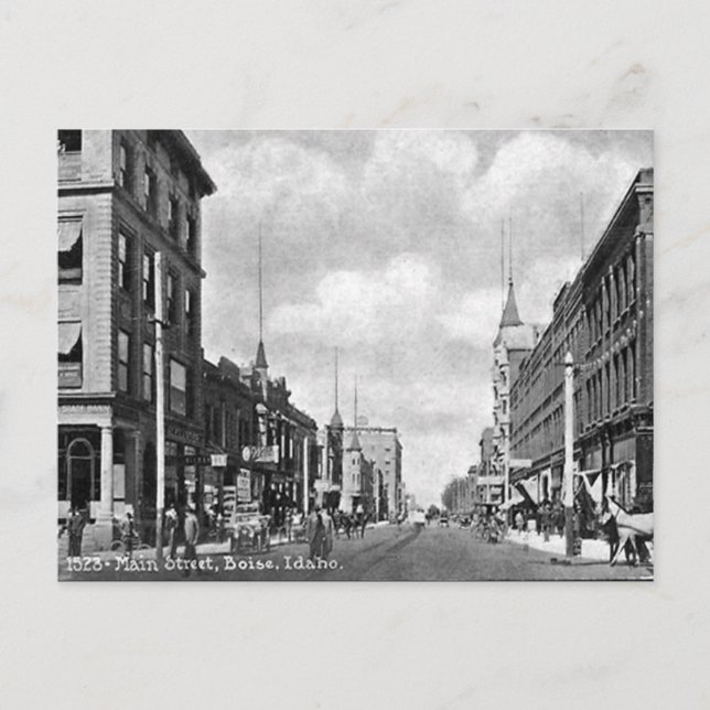 Postal antigua - Boise, Idaho, Estados Unidos (Anverso)
