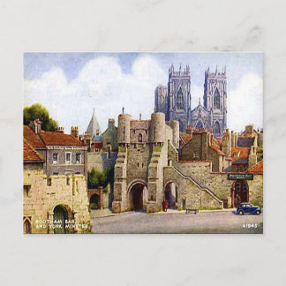Postal antigua - Bootham Bar, York