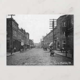 Postal antigua - Boston meridional, Virginia, Esta