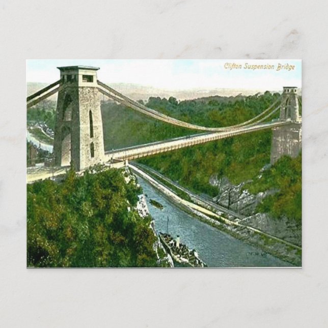 Postal antigua - Bristol (Anverso)