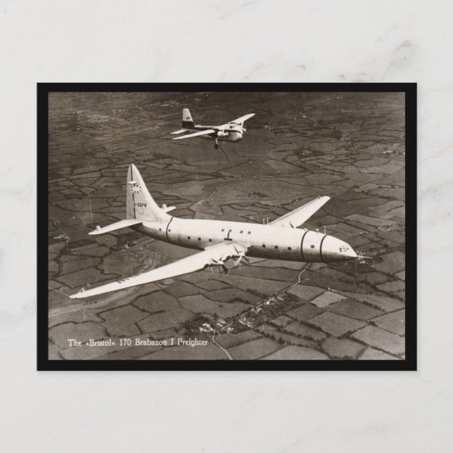 Postal antigua - Bristol "Brabazon" (Anverso)