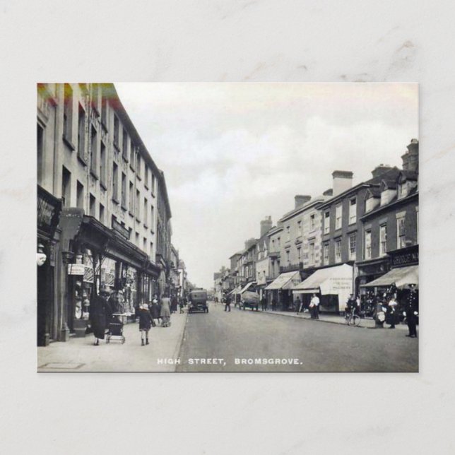 Postal antigua - Bromsgrove, Worcestershire (Anverso)