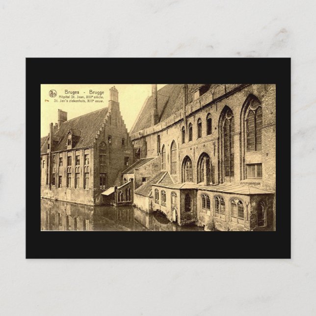 Postal antigua, Brujas (Anverso)