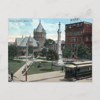 Postal antigua - Butler, Pennsylvania