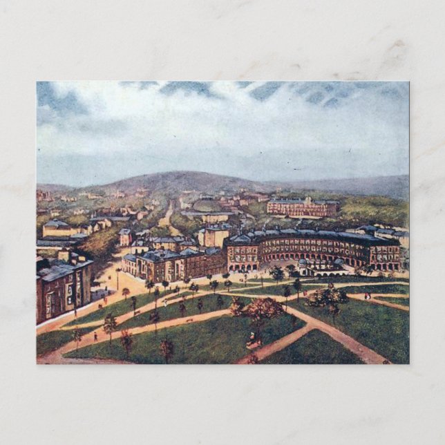 Postal antigua - Buxton, Derbyshire (Anverso)