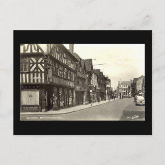 Postal antigua, calle alta, Stratford-upon-Avon